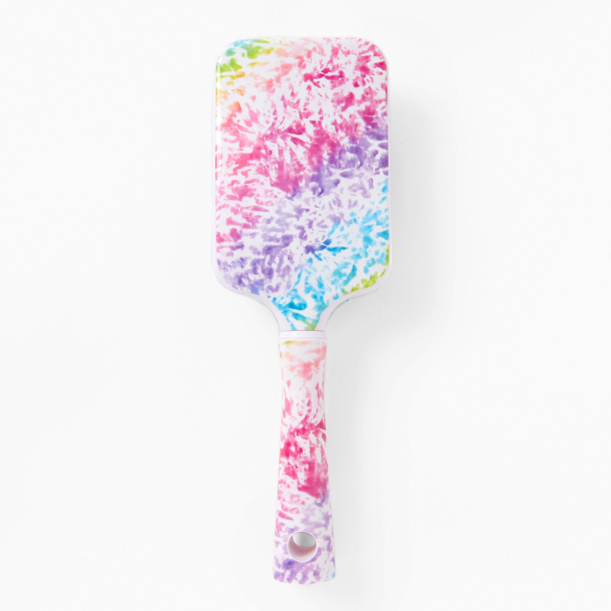 Rainbow Tie Die Paddle Hair Brush,