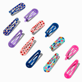 Claire&#39;s Club Space Icon Snap Hair Clips - 12 Pack,