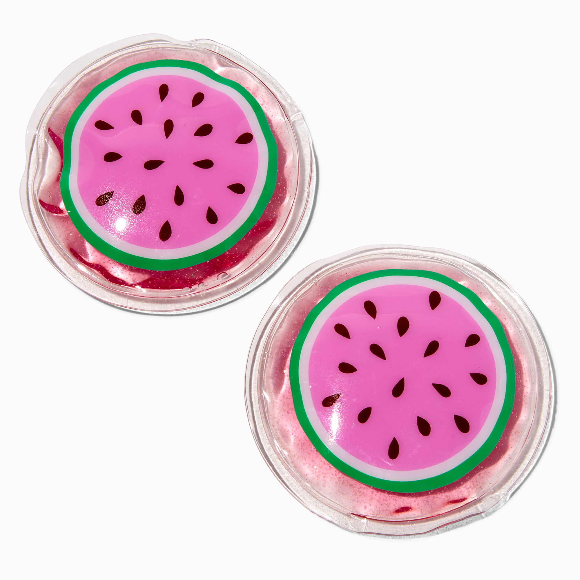 Cool Watermelon Cooling Gel Eye Patches - 2 Pack,