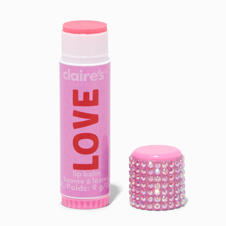 Pink Bling Love Jumbo Lip Balm,