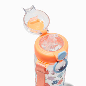 Daisy Print Wristlet Water Bottle,