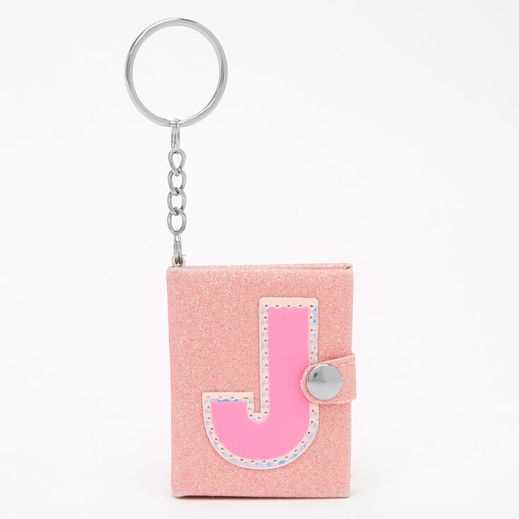 Claire's Porte-clés mini journal intime à initiale - J