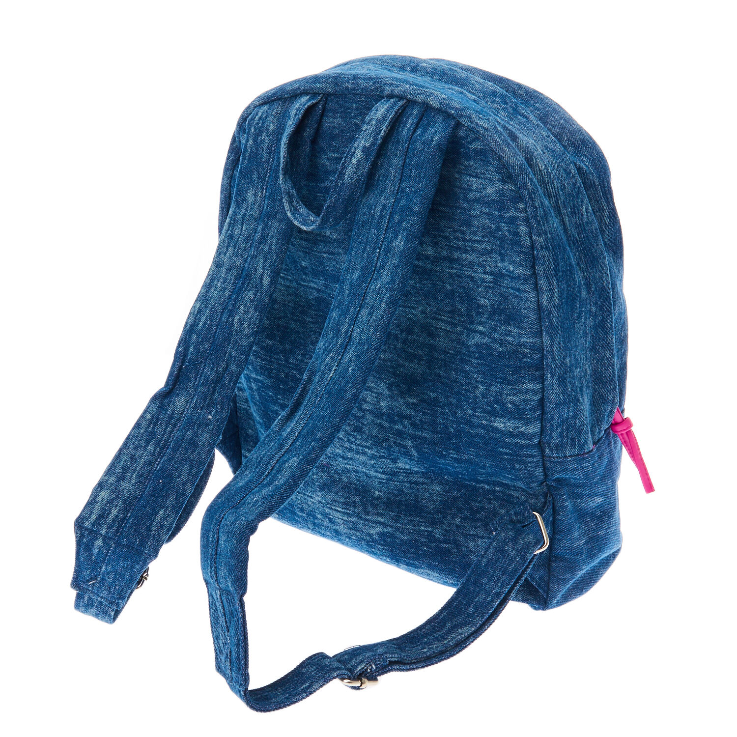 Sac à dos en jean bleu Smiley World,