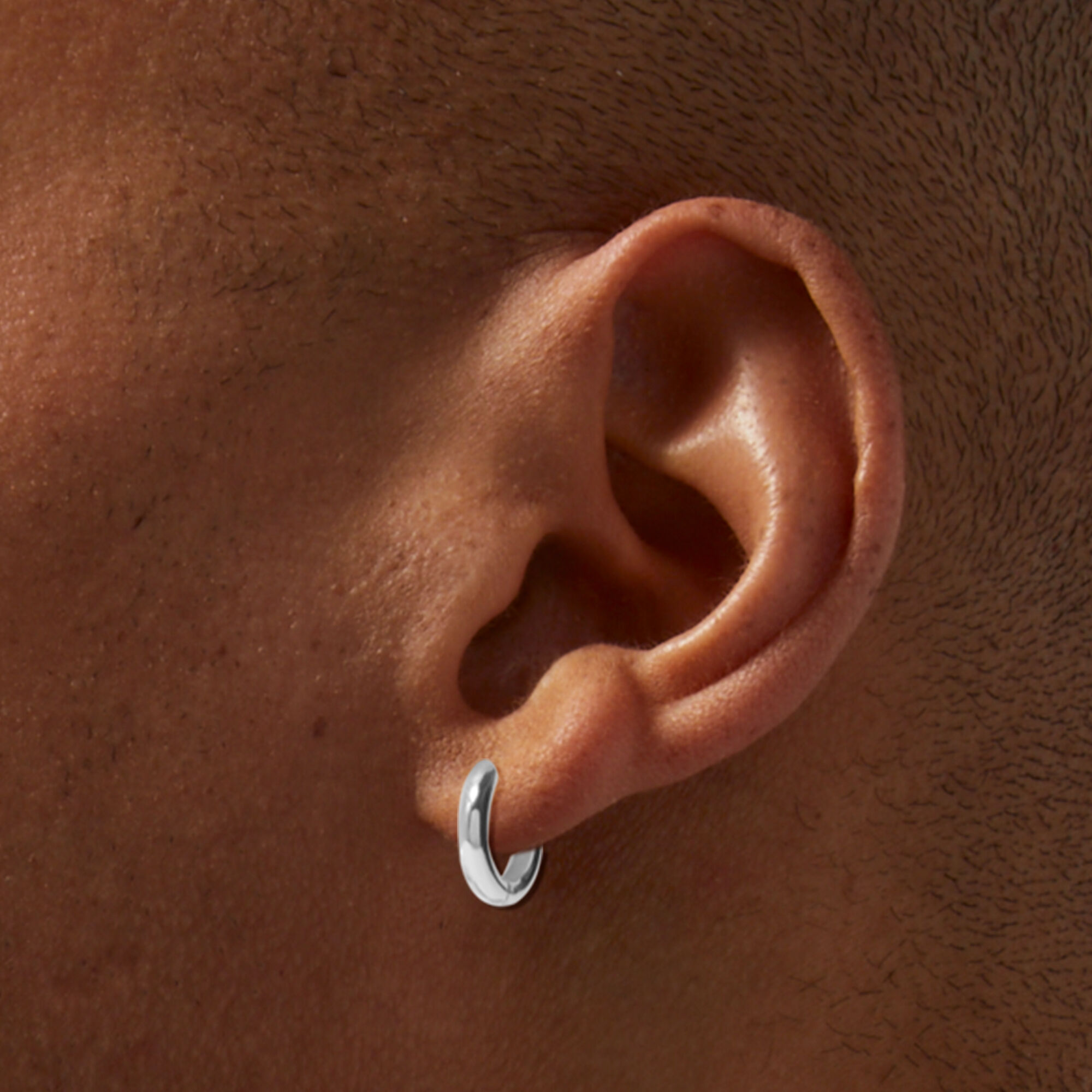 Créoles à charnière 10 mm argent sterling C LUXE by Claire’s,