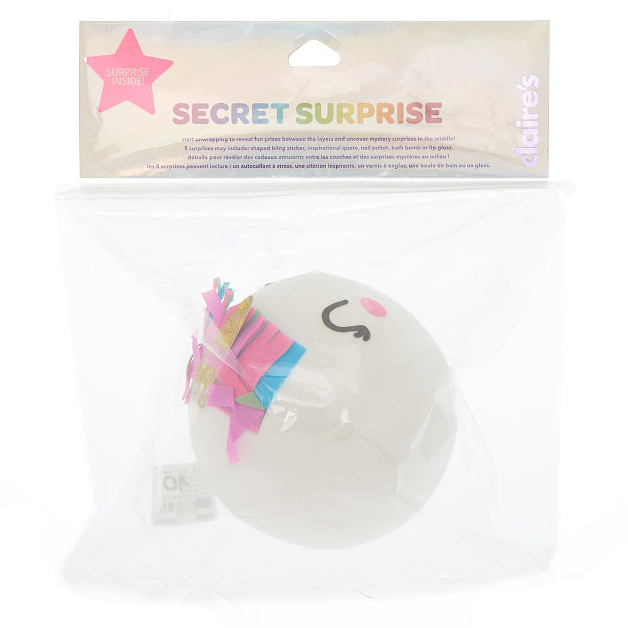 Miss Glitter The Unicorn Secret Surprise Ball Claire S