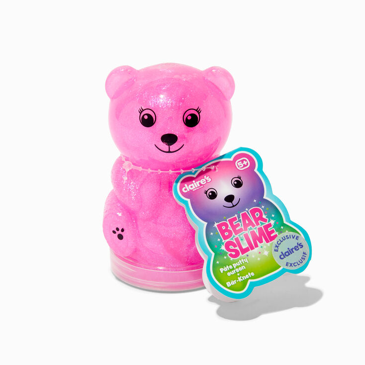 Claire&#39;s Exclusive Bear Slime Putty Pot - Styles Vary,