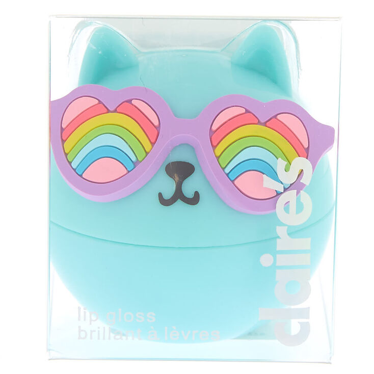 Claire's Pot de gloss Cam la chatte - Framboise bleue
