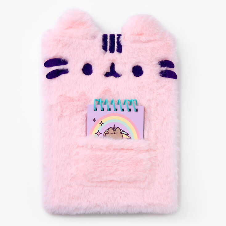 Pusheen&reg; Plush Pocket Notebook &ndash; Pink,