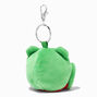 Frog &amp; Strawberry Reversible Plush Keychain,