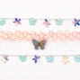 Claire&#39;s Club Butterfly Choker Necklaces - Purple,