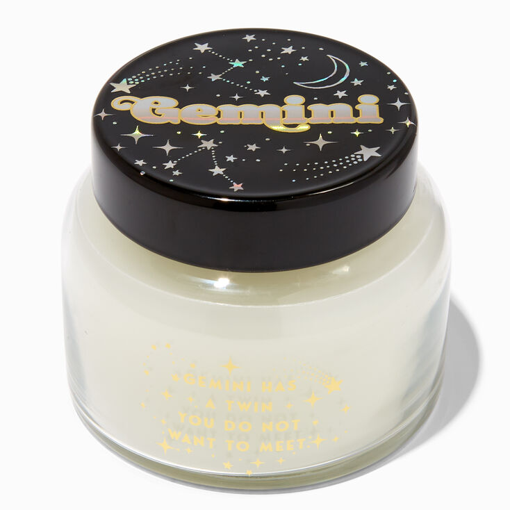 Zodiac Glass Jar Candle - Gemini,