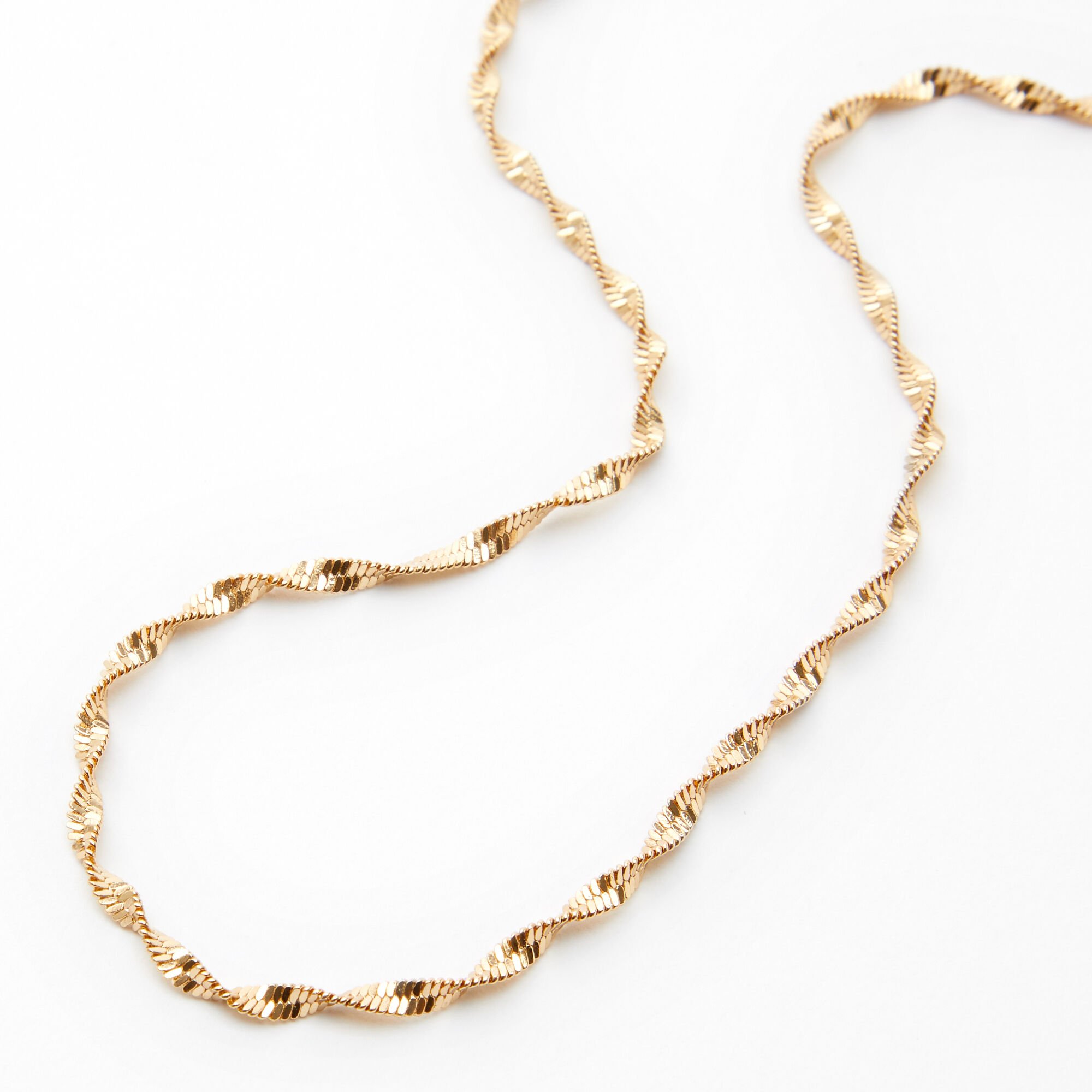 Twisted discount necklace chain