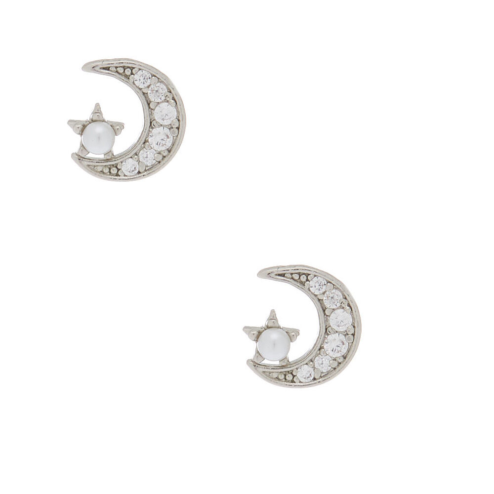 Claire's moon sale earrings