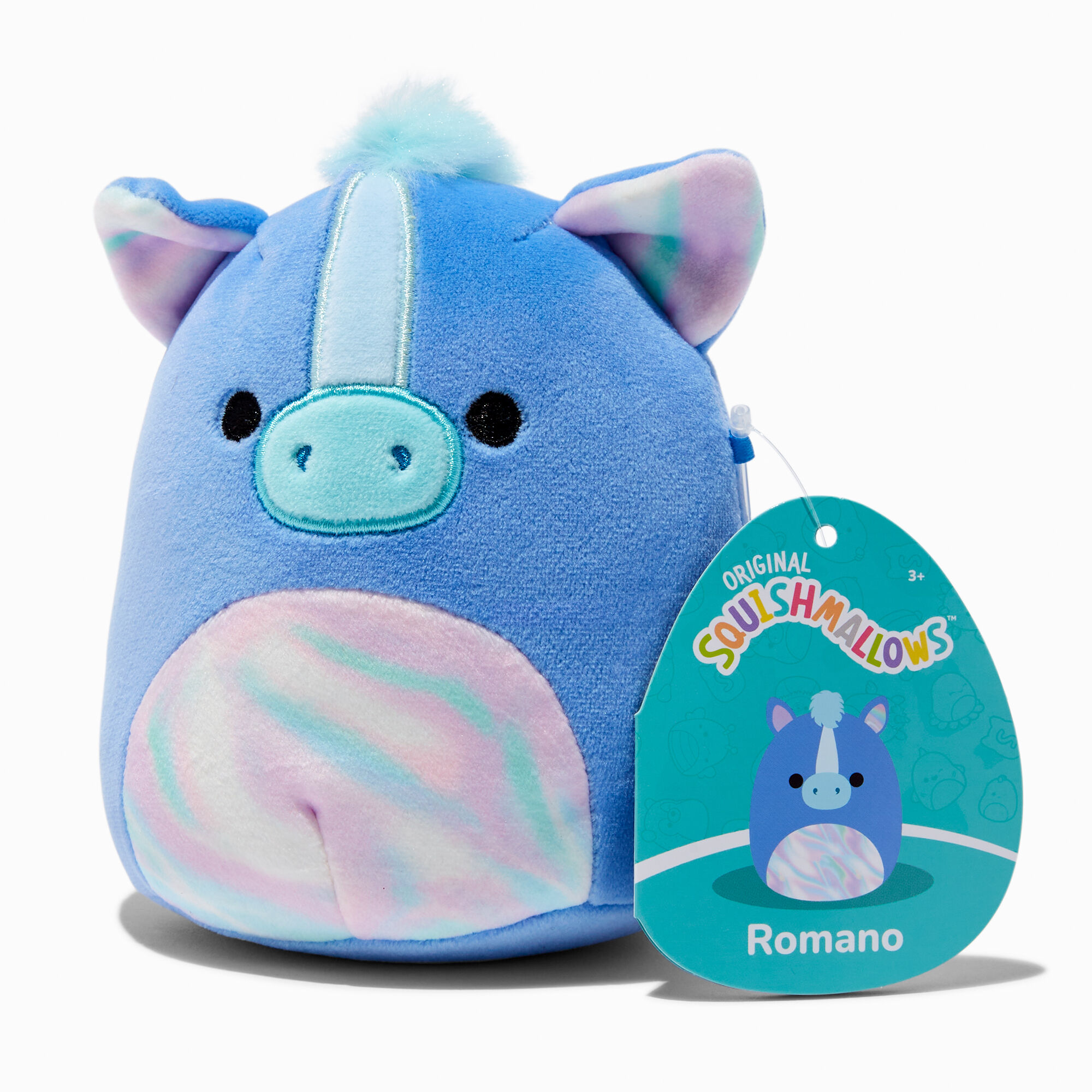 View Claires Squishmallows 5 Romano Soft Toy information