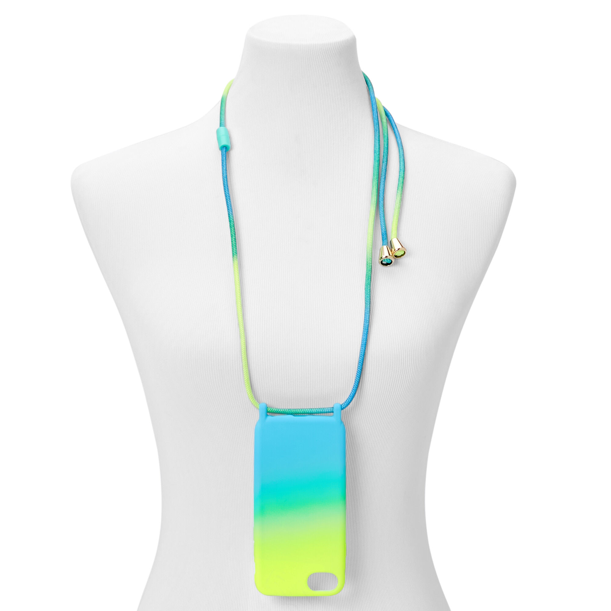 Neon Ombre Phone Case with Strap - Fits iPhone® 6/7/8/SE,