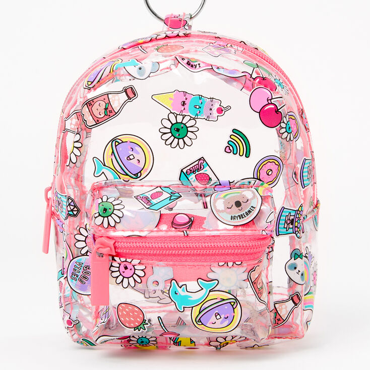 Sweet Treats & Friendly Critters Mini Backpack Keychain | Claire's US