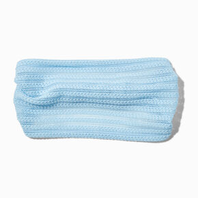 Blue Sheer Headwrap,