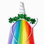 St. Patrick&#39;s Day Rainbow Veil Unicorn Headband,