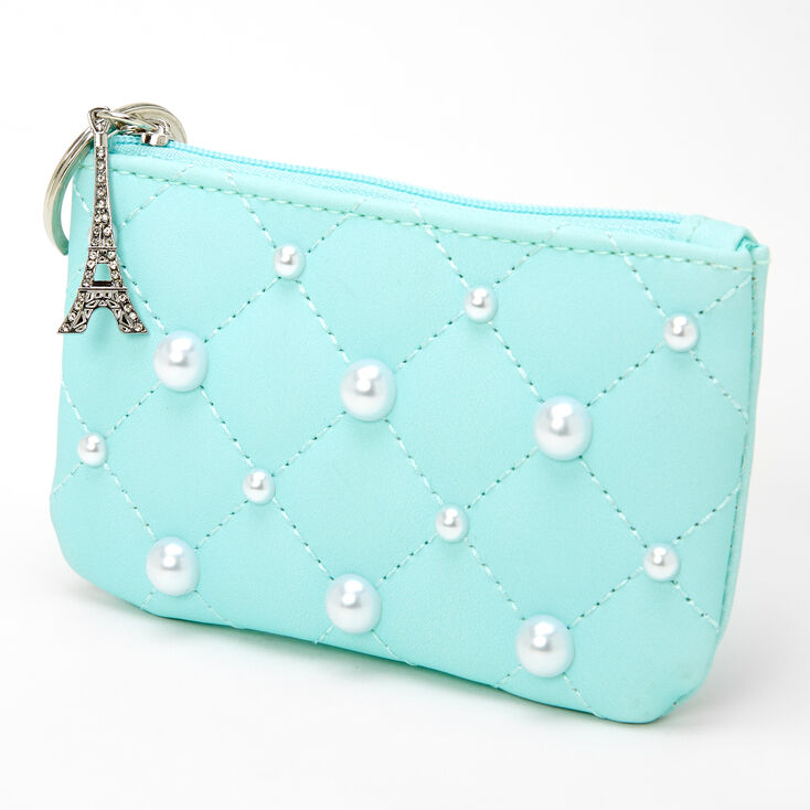Paris Pearl Coin Purse - Mint,