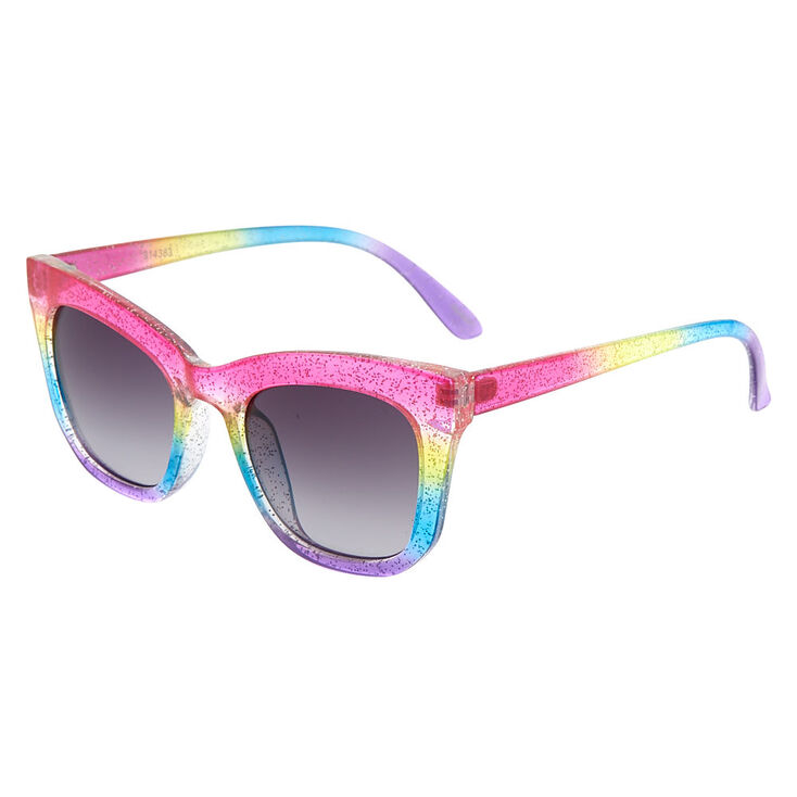 Glitter Rainbow Sunglasses Claire S Us