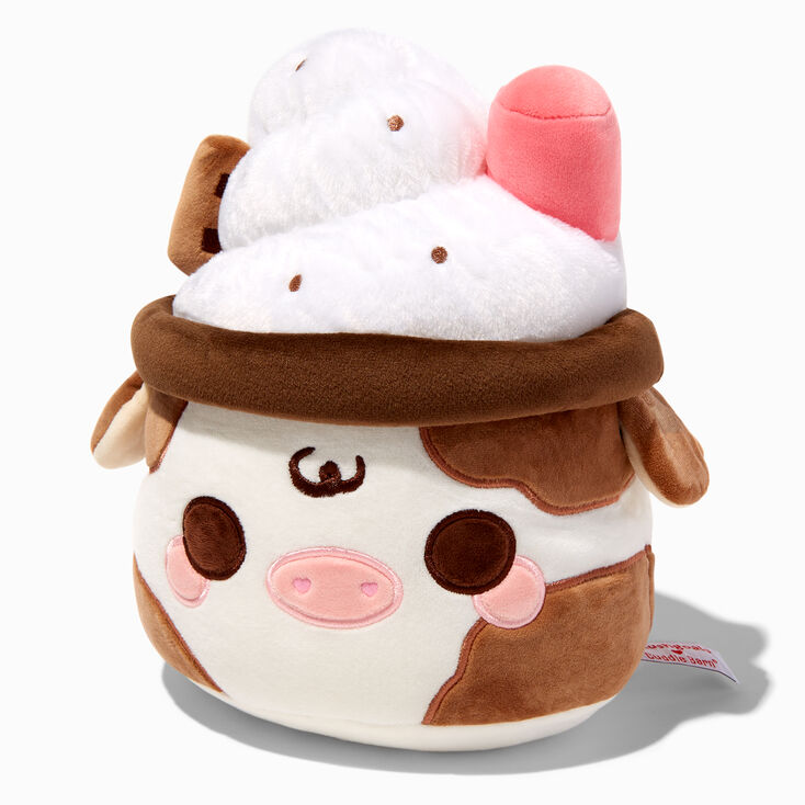 &#35;Plush Goals by Cuddle Barn&reg; 11&#39;&#39; Chocolate Mooshake Plush Toy,