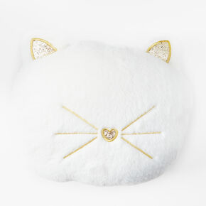 Cat Pillow - White,