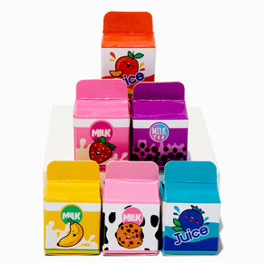 Milk Carton Mini Erasers - Styles Vary,