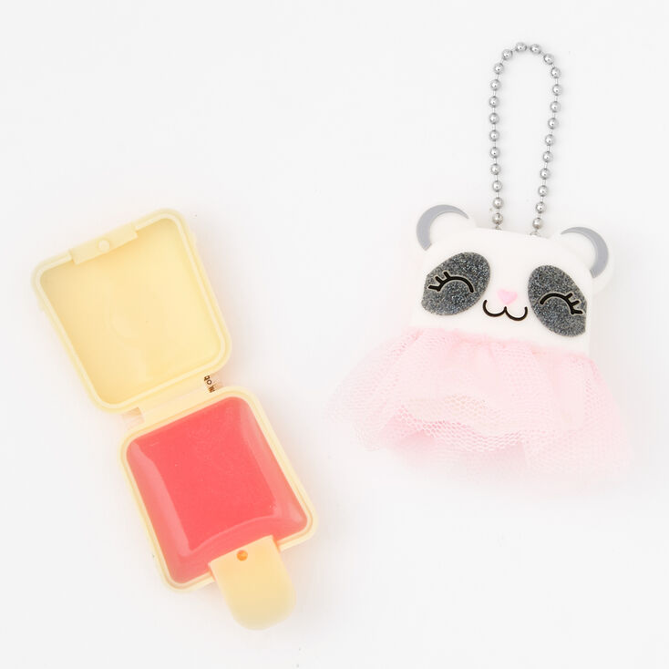 Gloss panda en tutu Pucker Pops&reg; - Fraise,