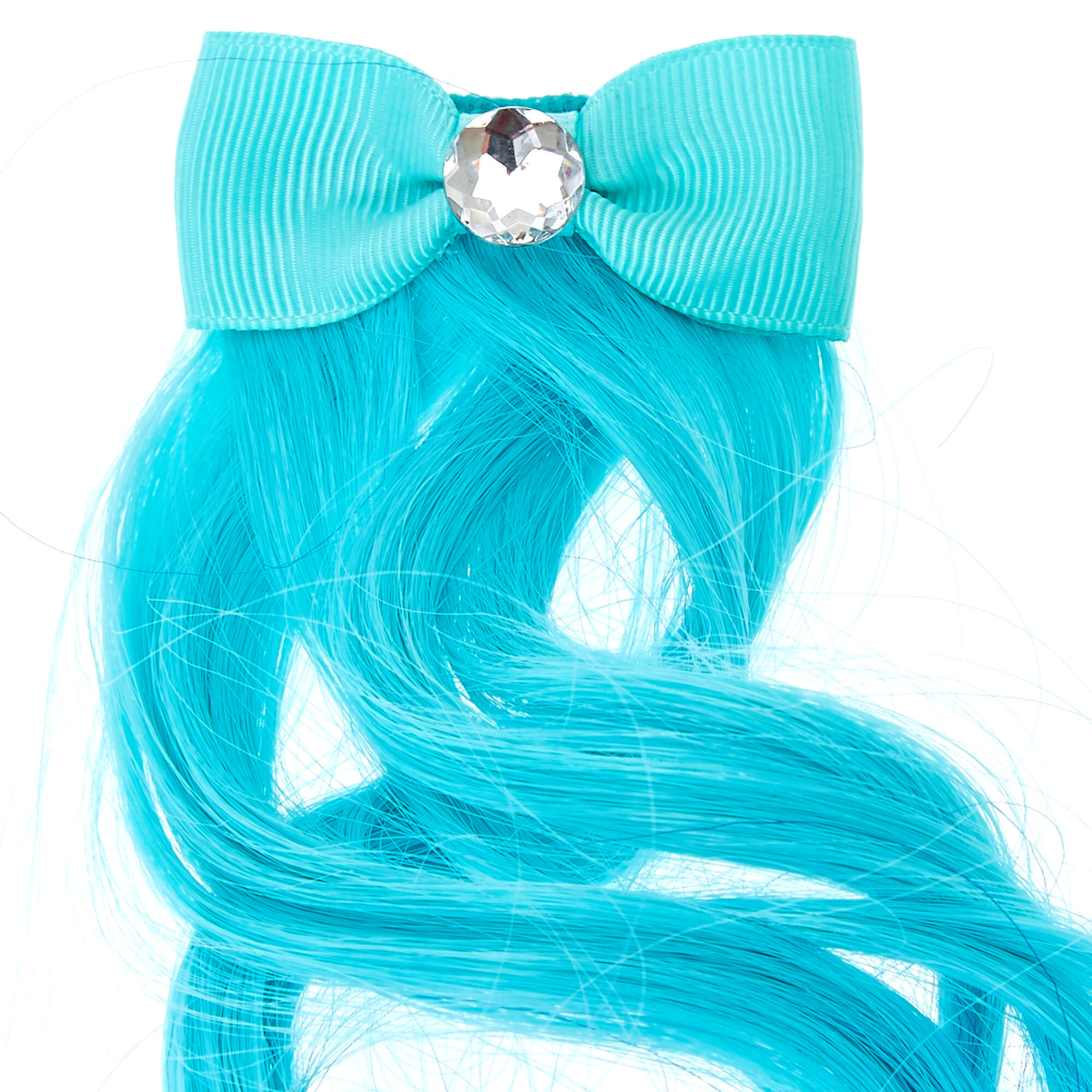 Claire S Club Ombre Faux Hair Extension Blue Claire S Us