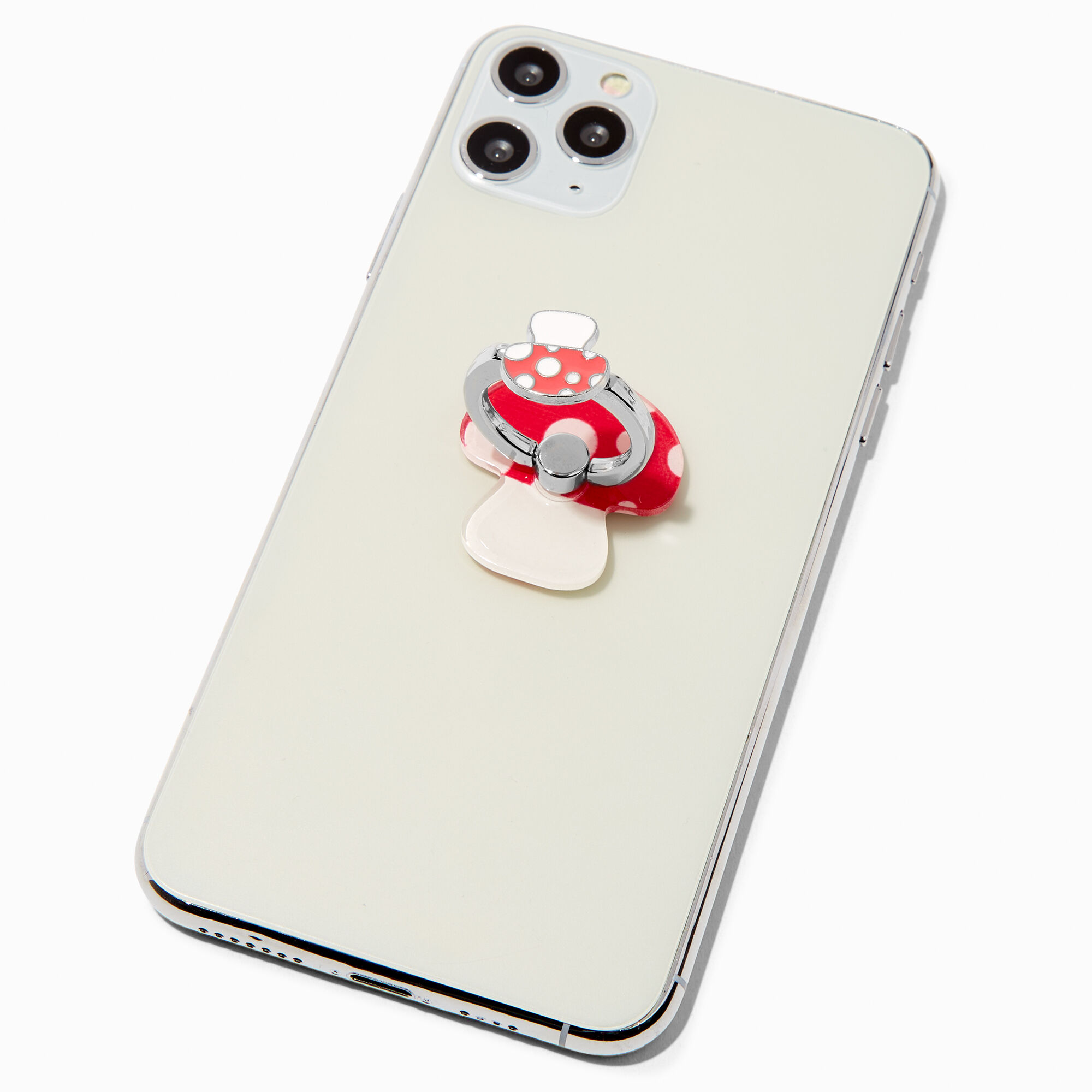 Support à anneau fidget champignon porte-bonheur,