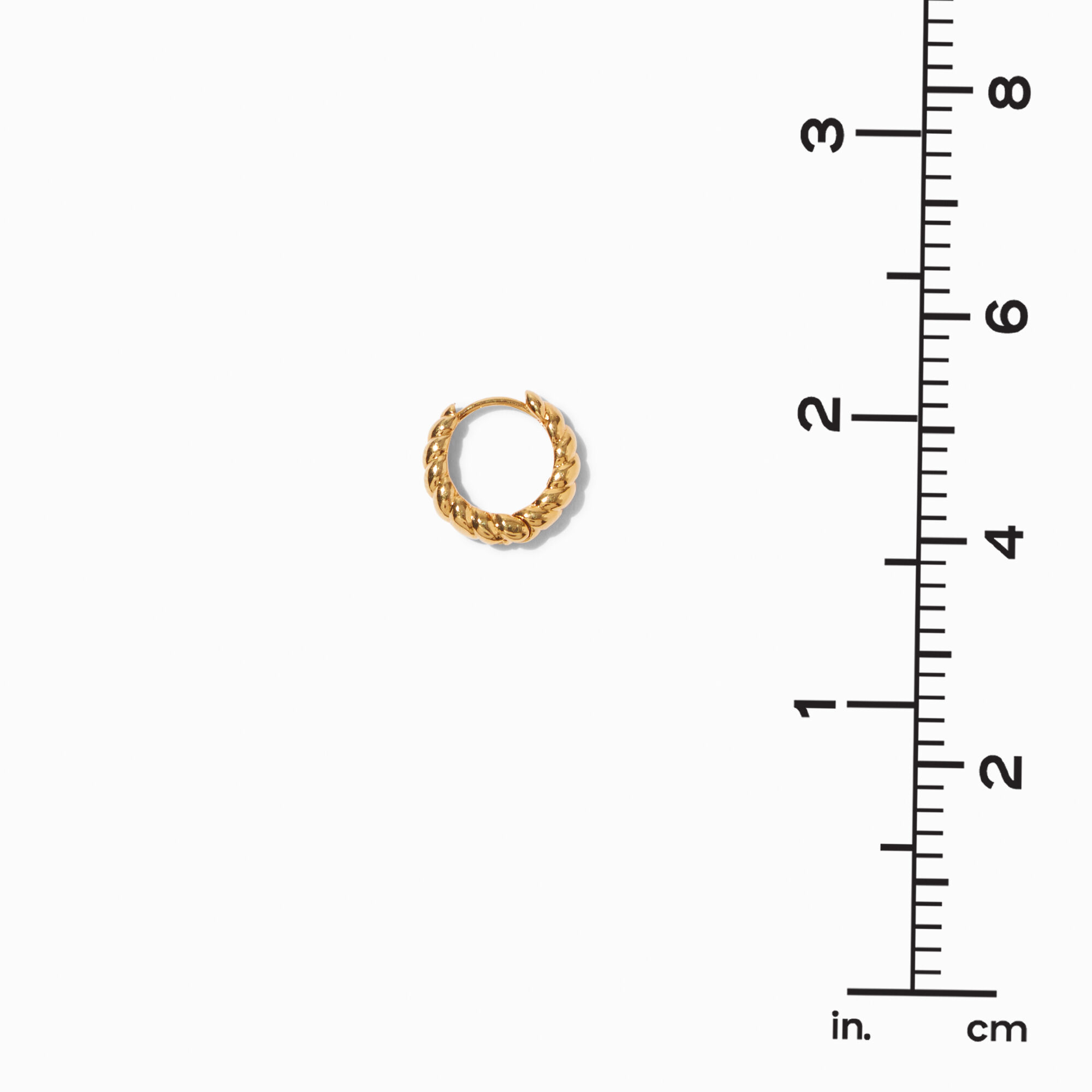 8mm hoop earrings claire's on sale
