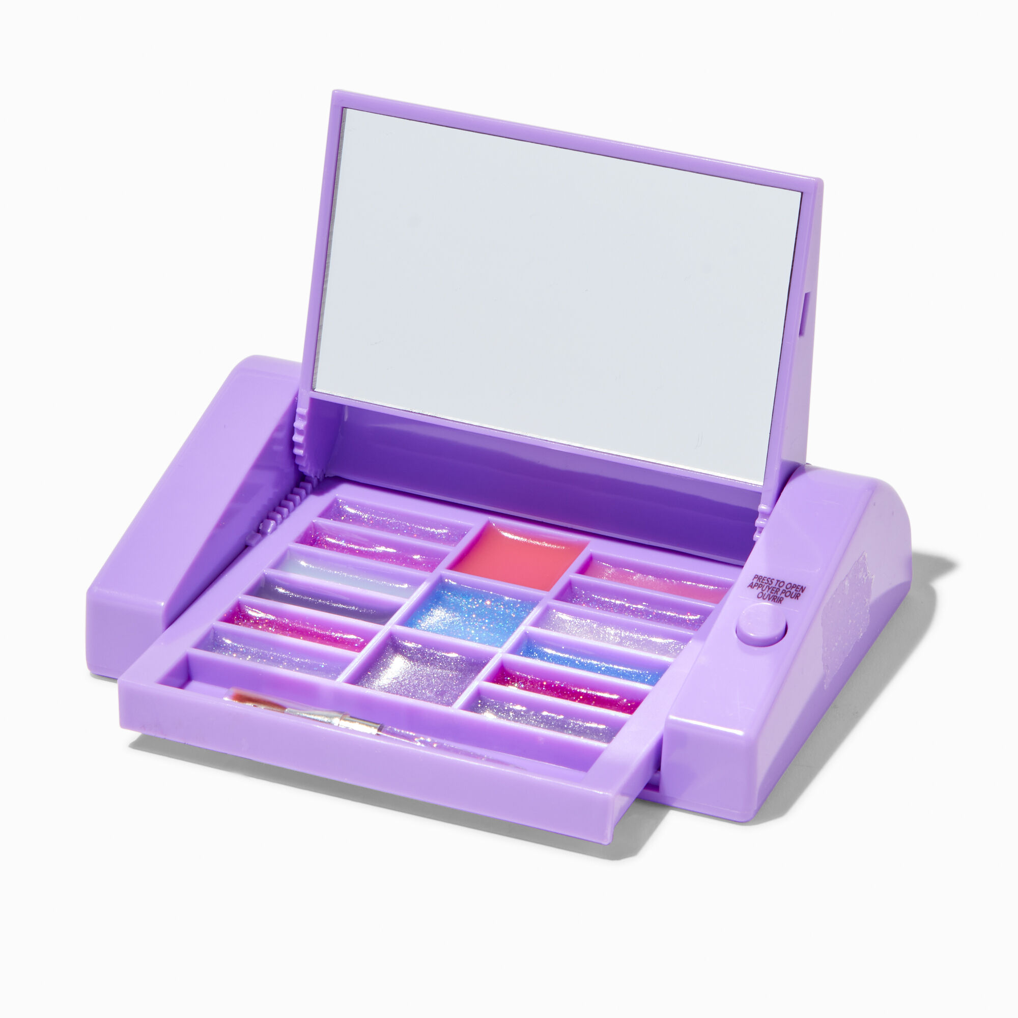 Snow Bunny Bling Purple Mechanical Lip Gloss Set,