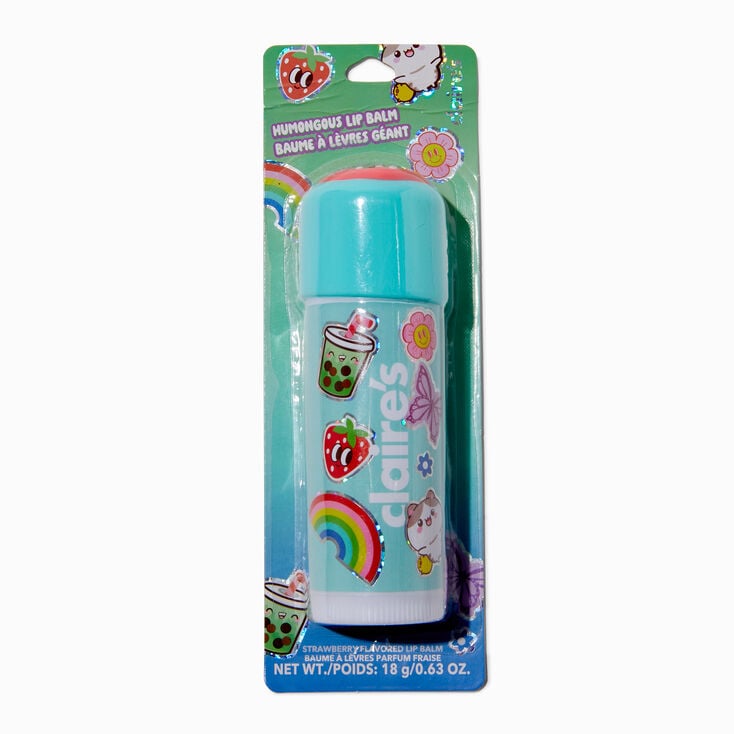 Strawberry Happy Face Humongous Lip Balm,
