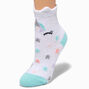 Claire&#39;s Club Star Unicorn Plush Socks - 1 Pair,