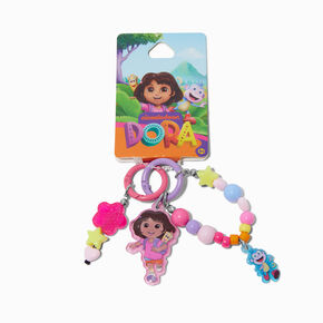 Porte-cl&eacute;s &agrave; breloques mixtes Dora l&#39;exploratrice Nickelodeon&trade;,