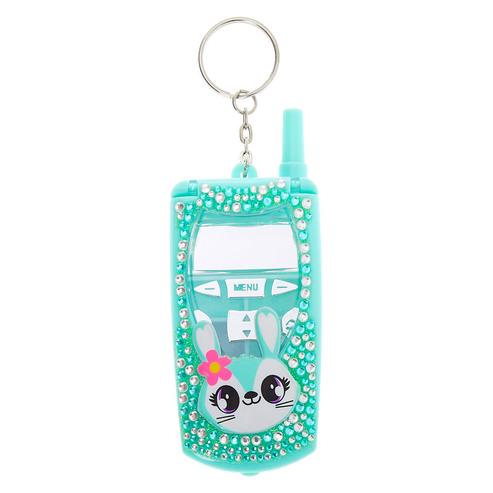 Jade the Bunny Bling Flip Phone Lip Gloss Set - Mint,