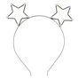 Hematite Star Ears Headband,