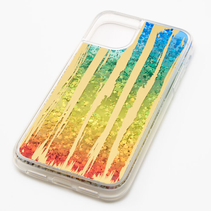 Rainbow Star Glitter Phone Case - Fits iPhone&reg; 11,