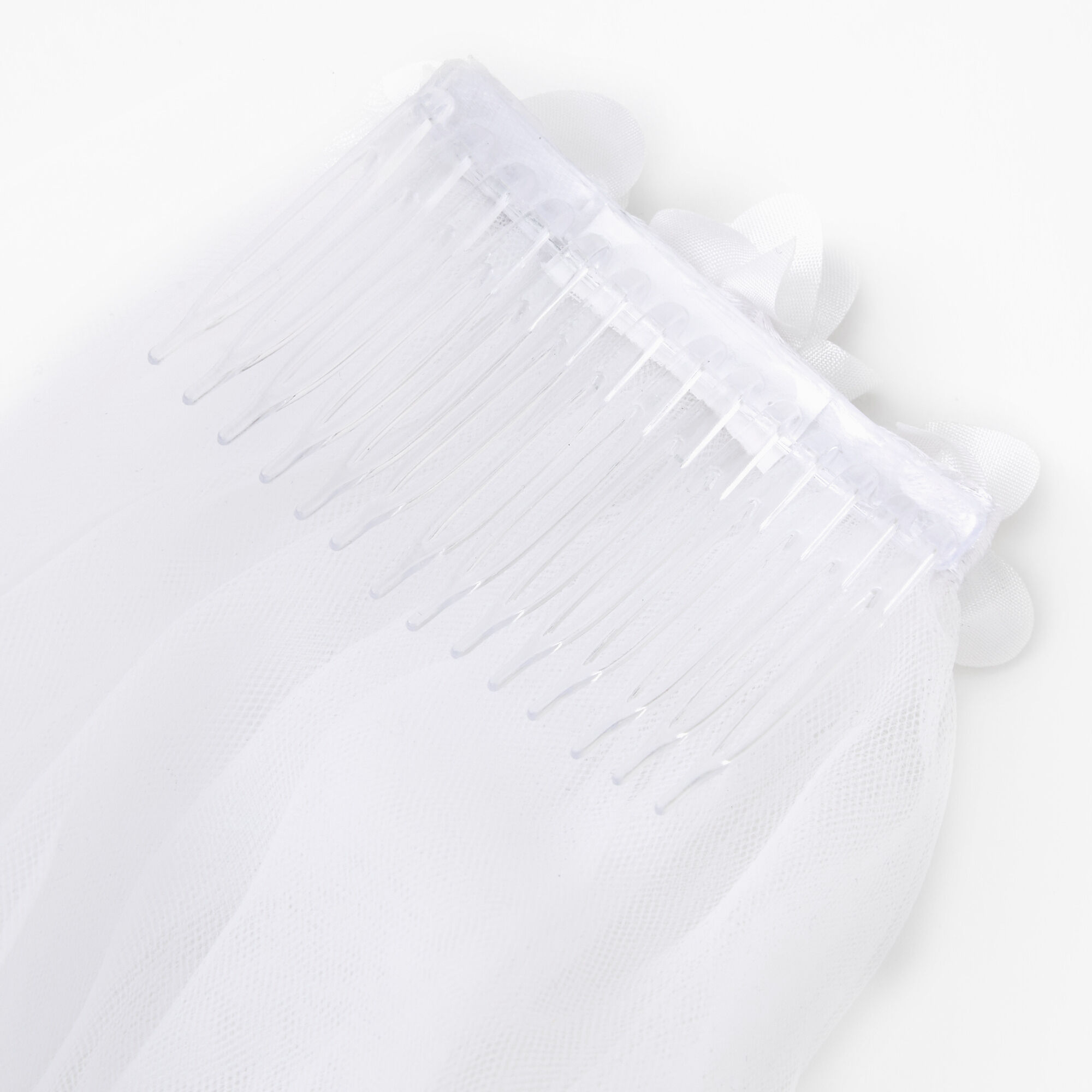 Claire's Club Special Occasion Pearl Floral Veil,