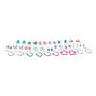 Rainbow Spring Icons Mixed Stud &amp; Hoop Earrings - 20 Pack,