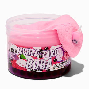 Dope Slime Scented Lychee-Taro Boba Hybrid Textured Slime,