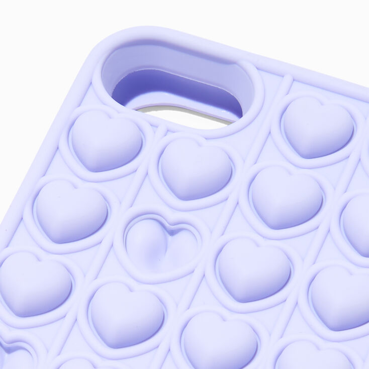 Lavender Hearts Popper Phone Case - Fits iPhone&reg; 6/7/8/SE,