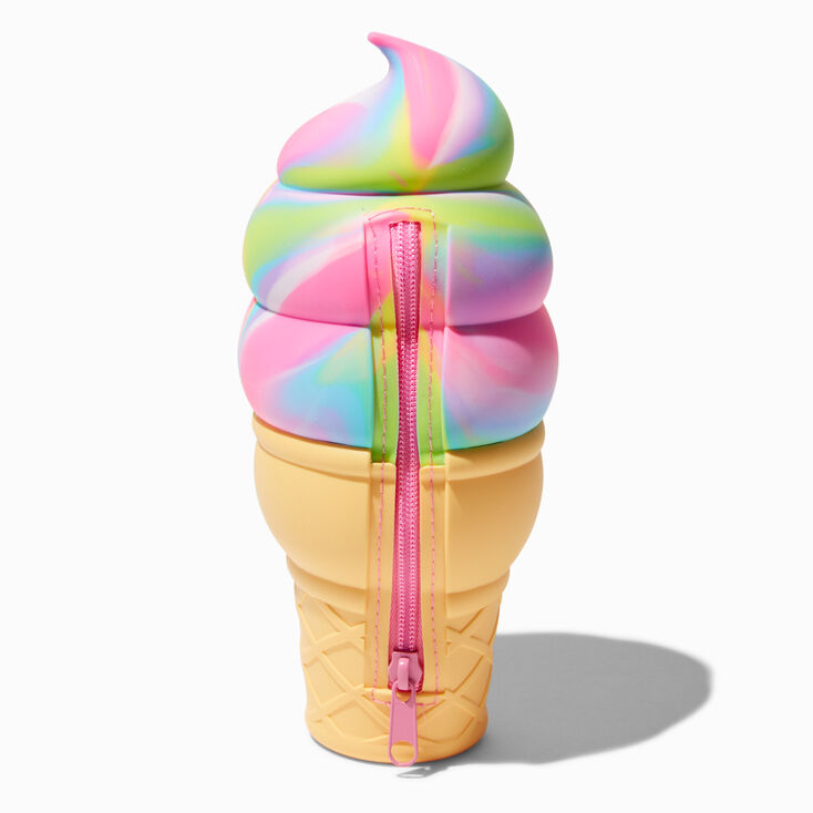 Bling Ice Cream Cone Pencil Case,