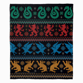Harry Potter&trade; Houses Sweater Silk Touch Throw Blanket &#40;ds&#41;,
