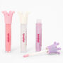 Claire&#39;s Club Glitter Crown Lip Gloss Set - 3 Pack,