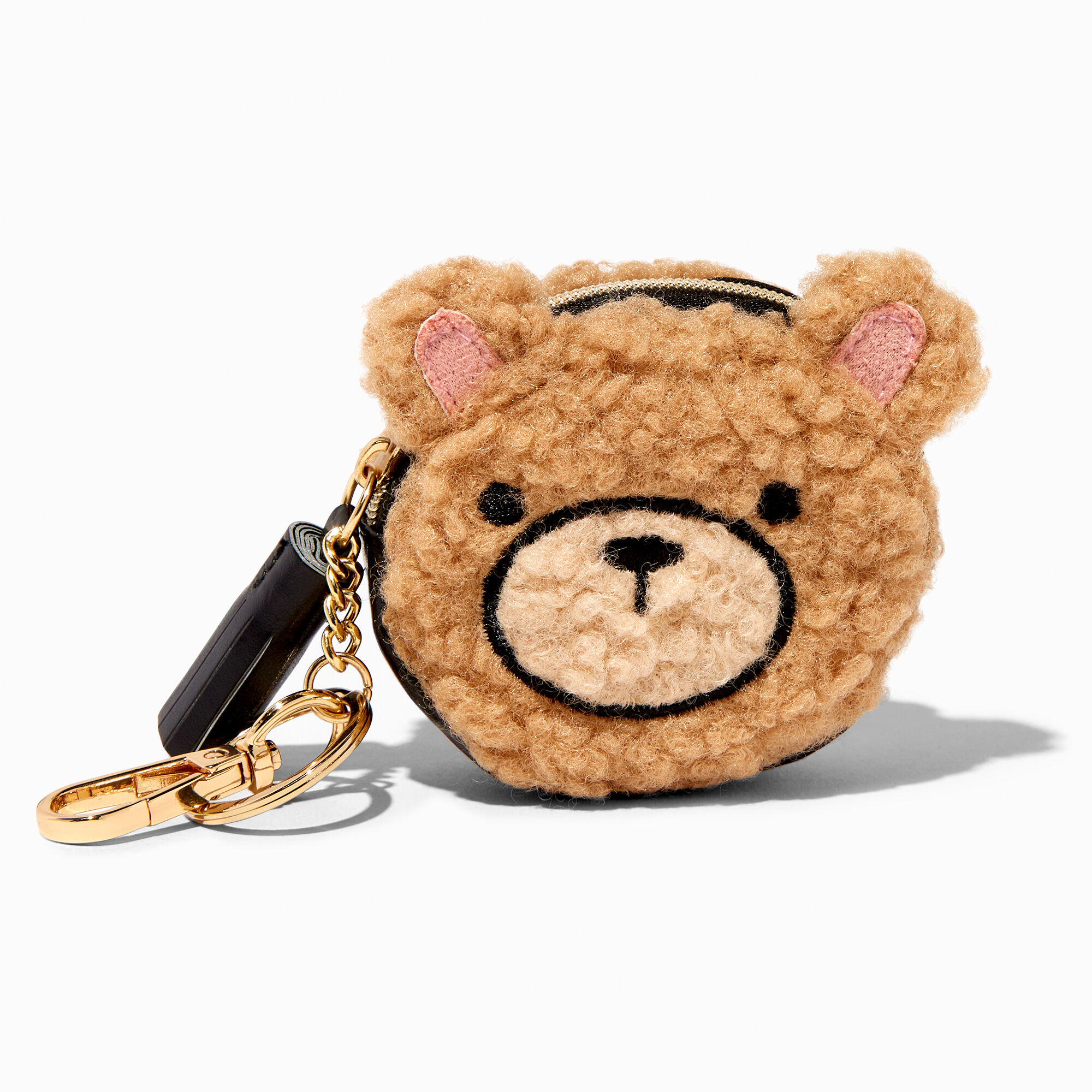 Furry Brown Bear Coin Purse,