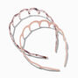 Pastel Tortoiseshell Zig Zag Headbands - 2 Pack,