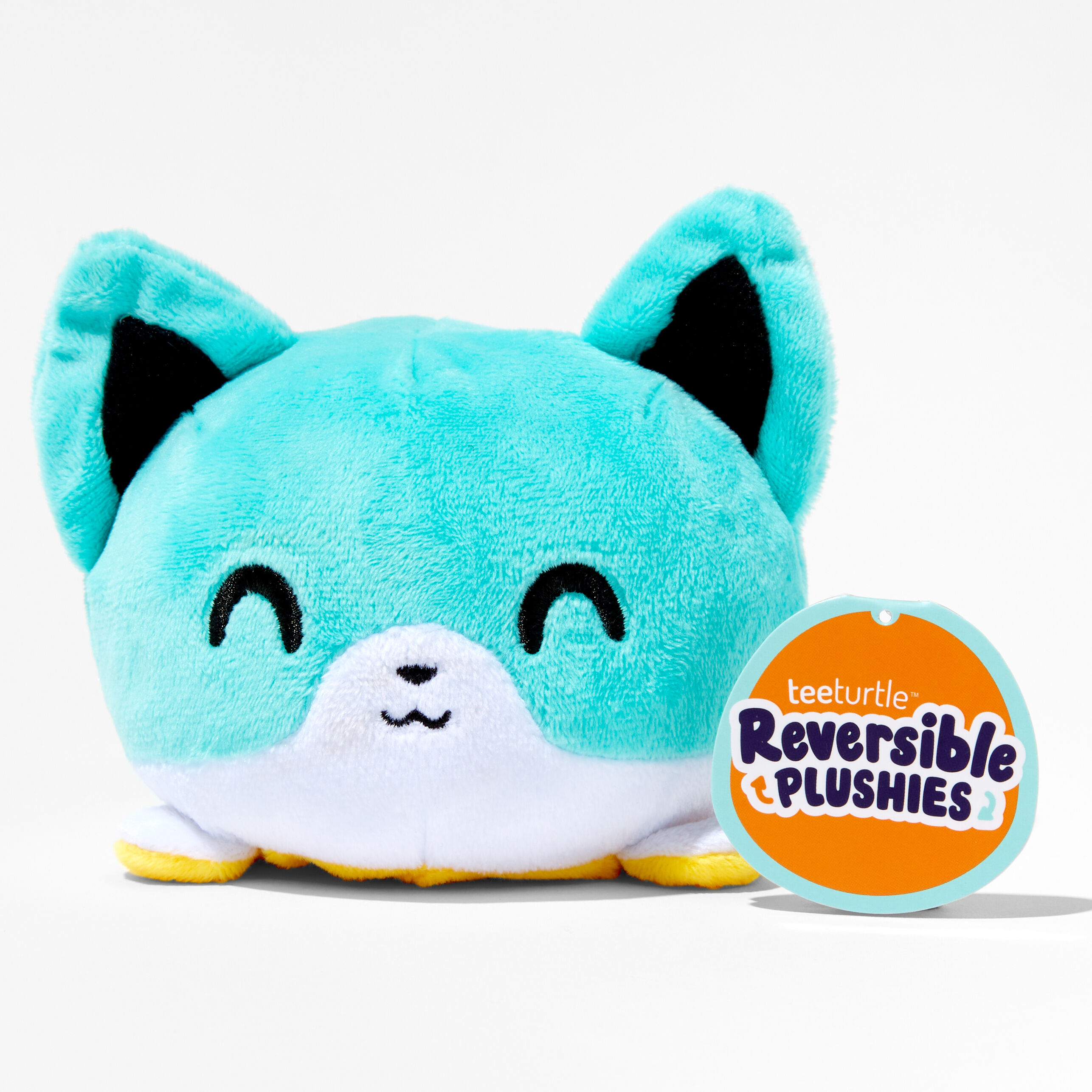 TeeTurtle Reversible Plushies Kitsune Fox Claire s US