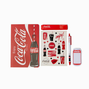 Ensemble d&rsquo;articles de papeterie Coca-Cola&reg;,