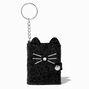 Black Cat Mini Diary Keyring,